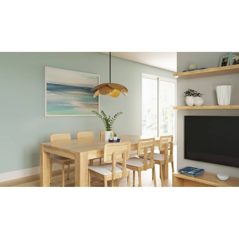 Willa 1-Light Matte Black Pendant