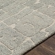 preview thumbnail 5 of 5, Liu Handmade Mod Color Block Wool Area Rug