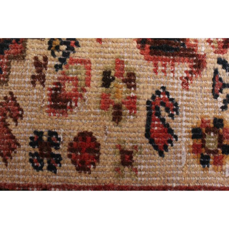 ECARPETGALLERY Hand-knotted Antalya Vintage Copper Wool Rug - 4'2 x 6'5