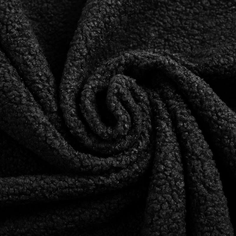 GDFStudio - Teddy Fabric 78.7" Multi-Functional Foldable Sofa Bed