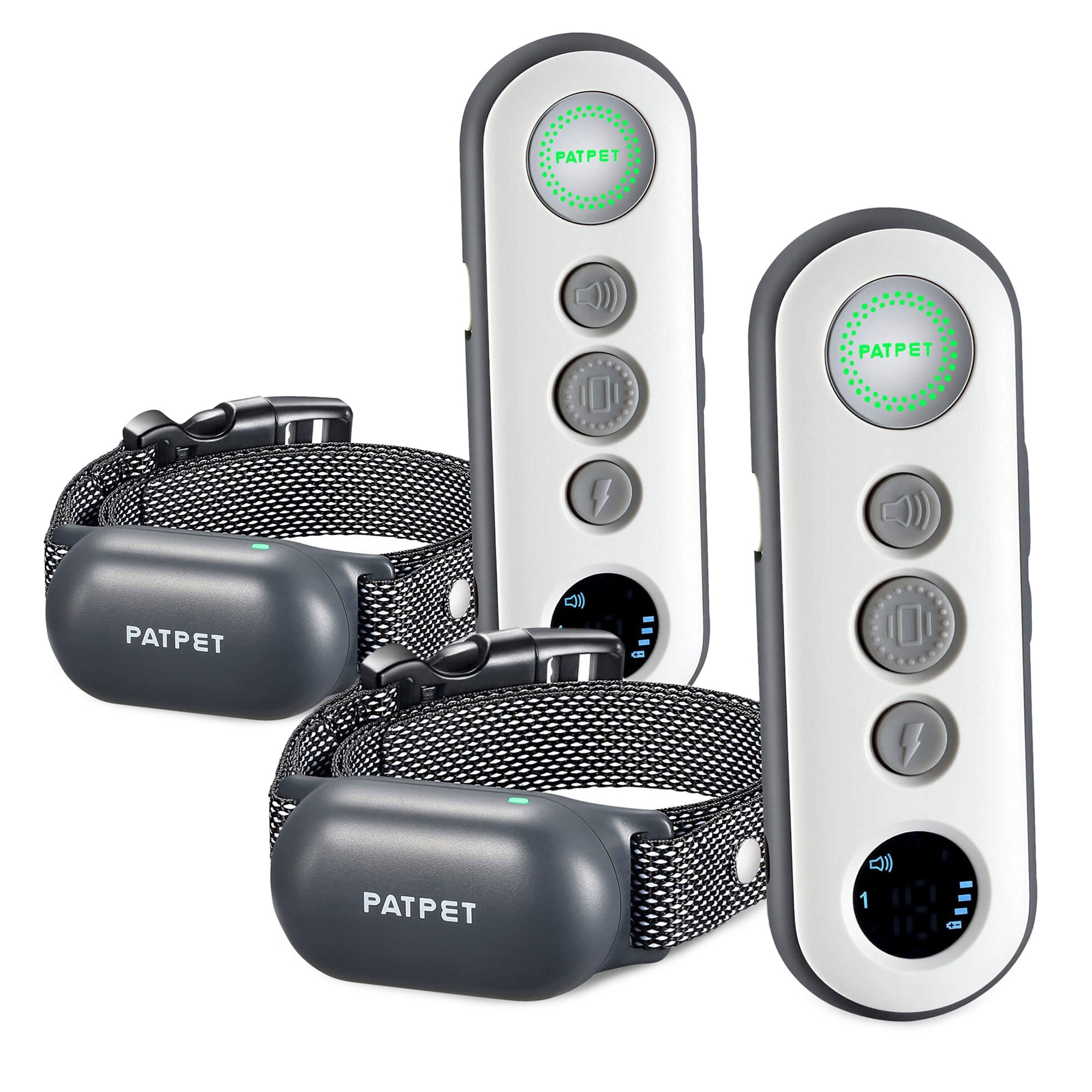 PATPET 680A Rechargeable Waterproof Shock Collar for All Dog Sizes