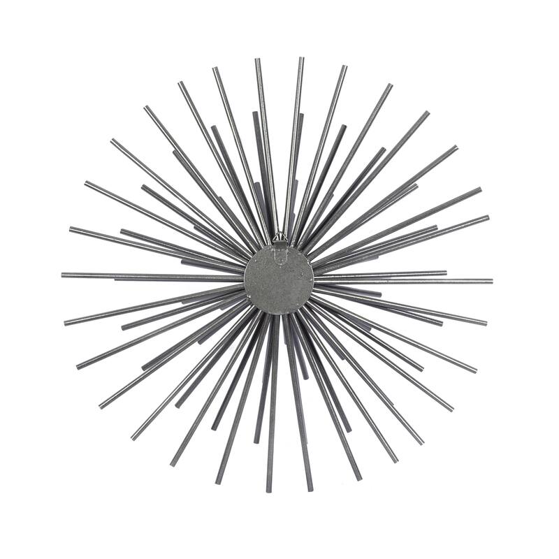 CosmoLiving by Cosmopolitan Metal 3D Starburst Wall Decor (Set of 3) - Silver, Gold, Black, Copper