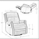 preview thumbnail 4 of 49, Kunibert Multifunctional Genuine Leather Nursery Chair with Metal Swivel Base Set of 2 by HULALA HOME