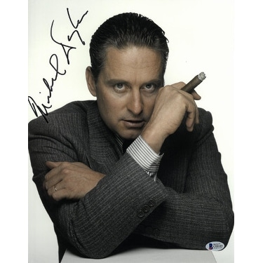 Shop Michael Douglas Signed Wall Street Gordon Gekko 11x14 Photo Close Up Beckett Holo C88440 Overstock 20707445
