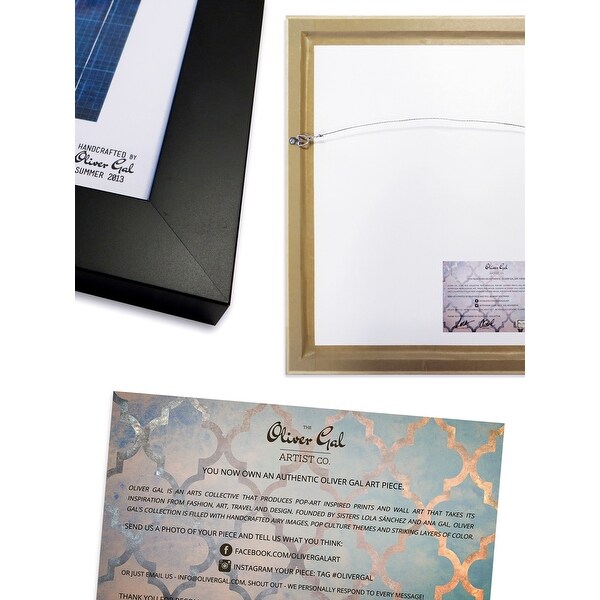 Oliver Gal 'The Clear Choice' Dogs and Puppies Framed Art Print