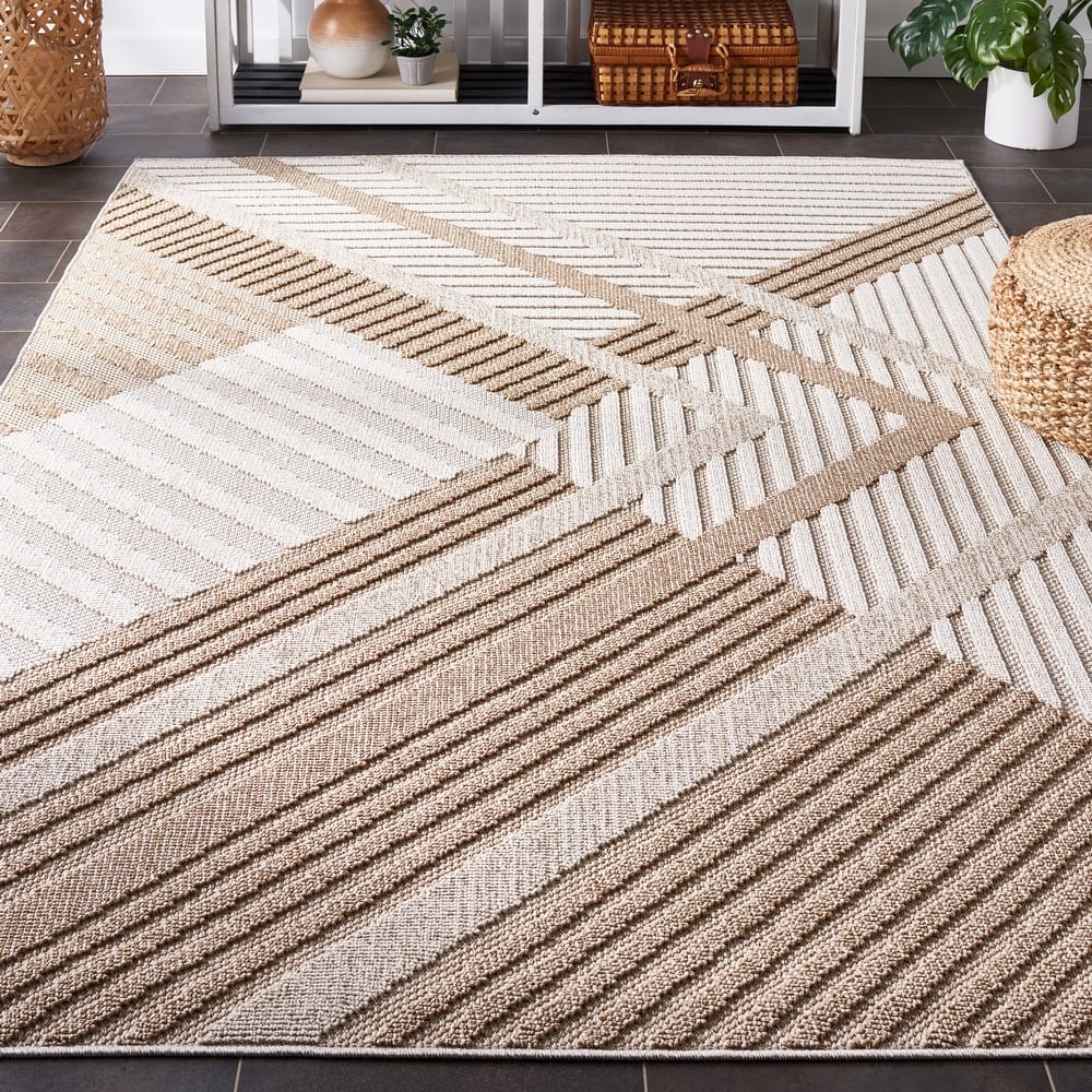SAFAVIEH Global Hudaye Indoor /Outdoor Modern Rug