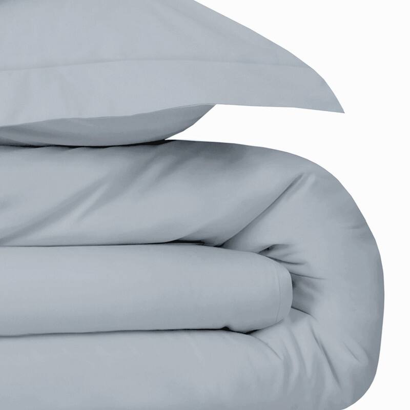 Farm to Home Dreamy Cotton Duvet Set with Button Closure, 2-Piece
