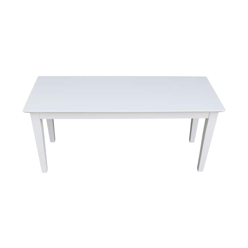 Shaker Style Bench - 39" x 14" - 39" x 14"