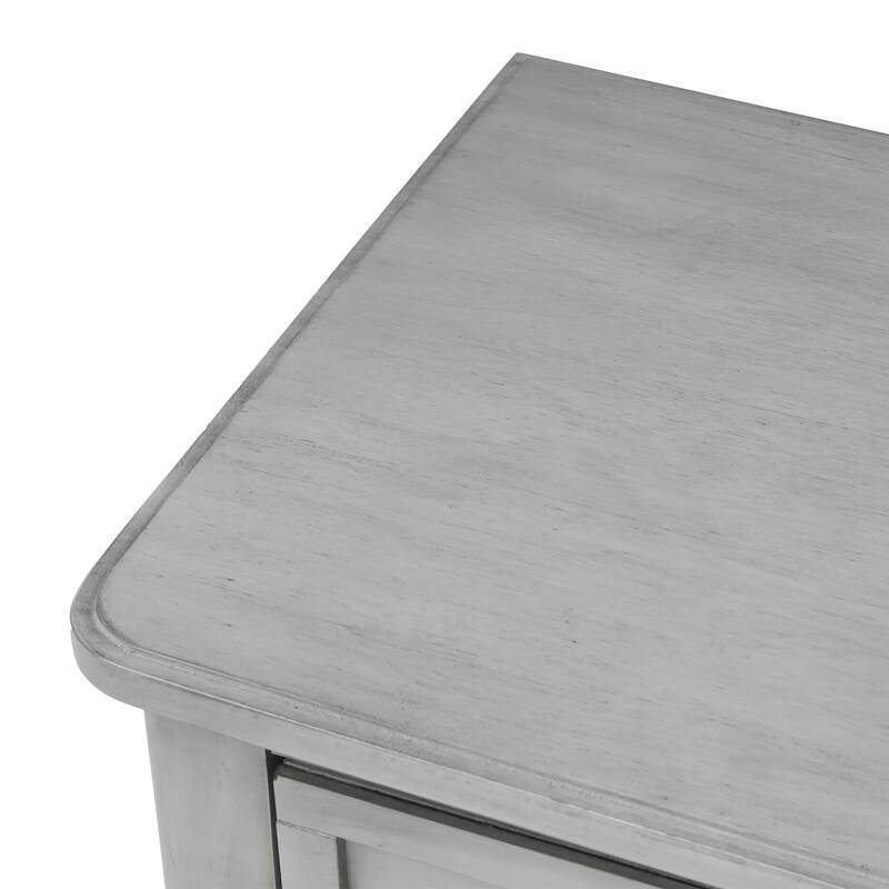 Wooden Console Table, Sofa Table with Storage Drawers and Shelf