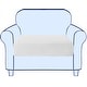preview thumbnail 32 of 65, Subrtex Stretch Armchair Cushion Cover Textured Grid Furniture Covers