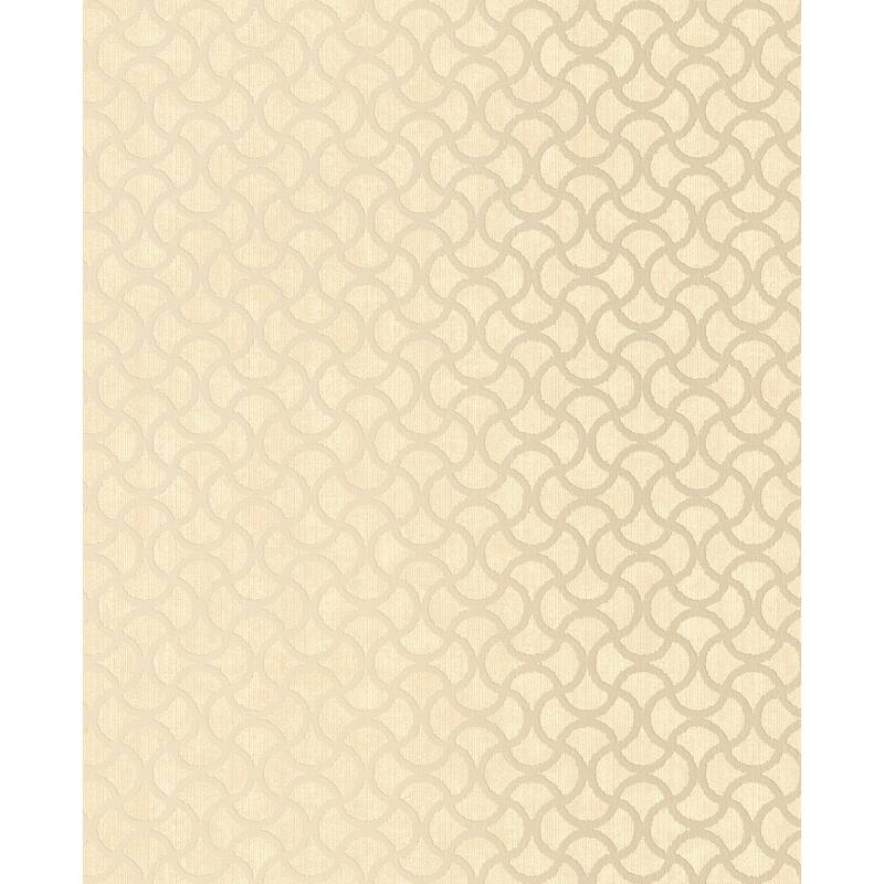 Decorline Scale Gold Geometric Wallpaper - 20.5in x 396in x 0.025in