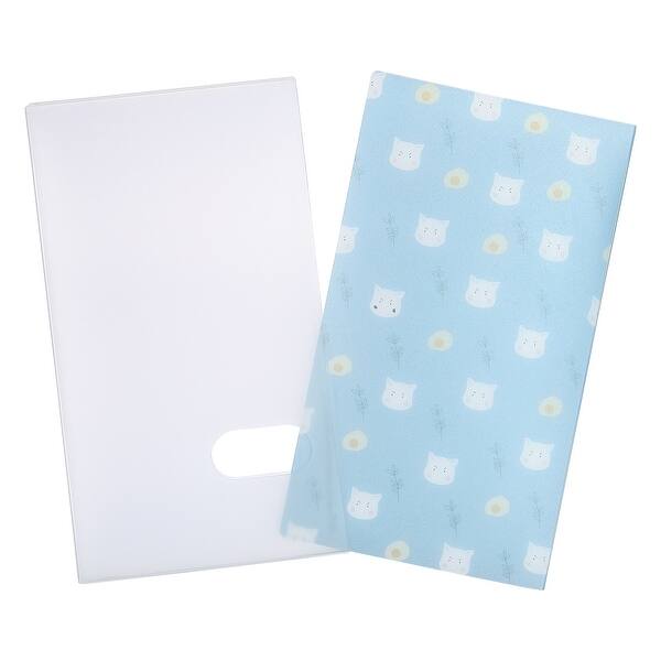 Plastic Business Card Holder Portable Card Binder Book Light Blue - Light  Blue - 1 Pack - Bed Bath & Beyond - 37358557