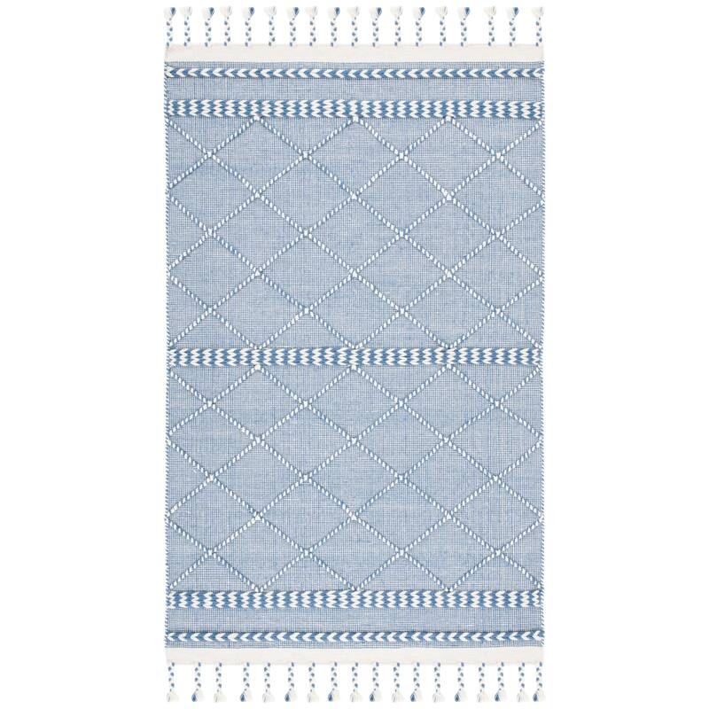 SAFAVIEH Handmade Casablanca Caty Moroccan Wool Tassel Rug