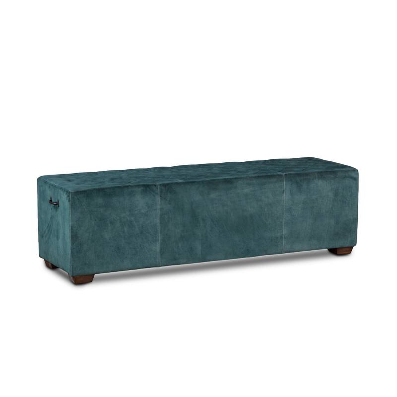 Arabella 58-Inch Velvet Upholstered Bench