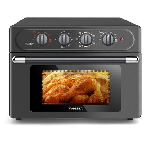 Air Fryer Toaster Oven Combo,7-in-1 Convection Oven Countertop - N/A