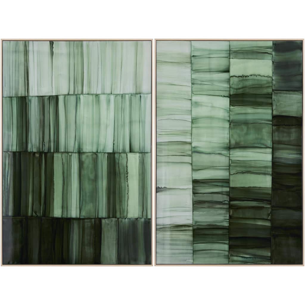 Livabliss Connection Modern Framed Art Set of 2