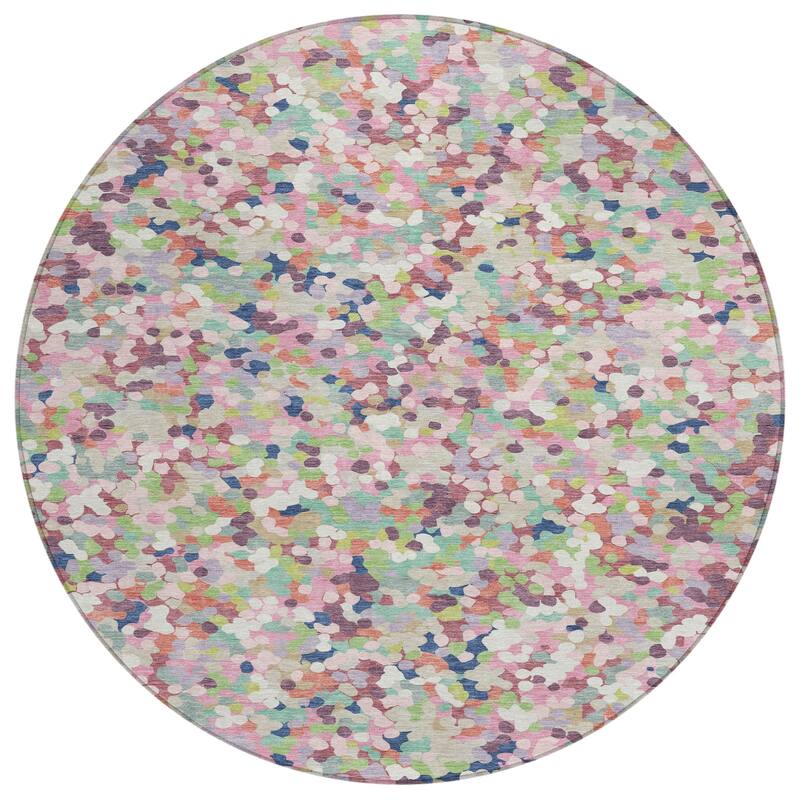 Machine Washable Indoor/ Outdoor Contemporary Halia Chantille Rug