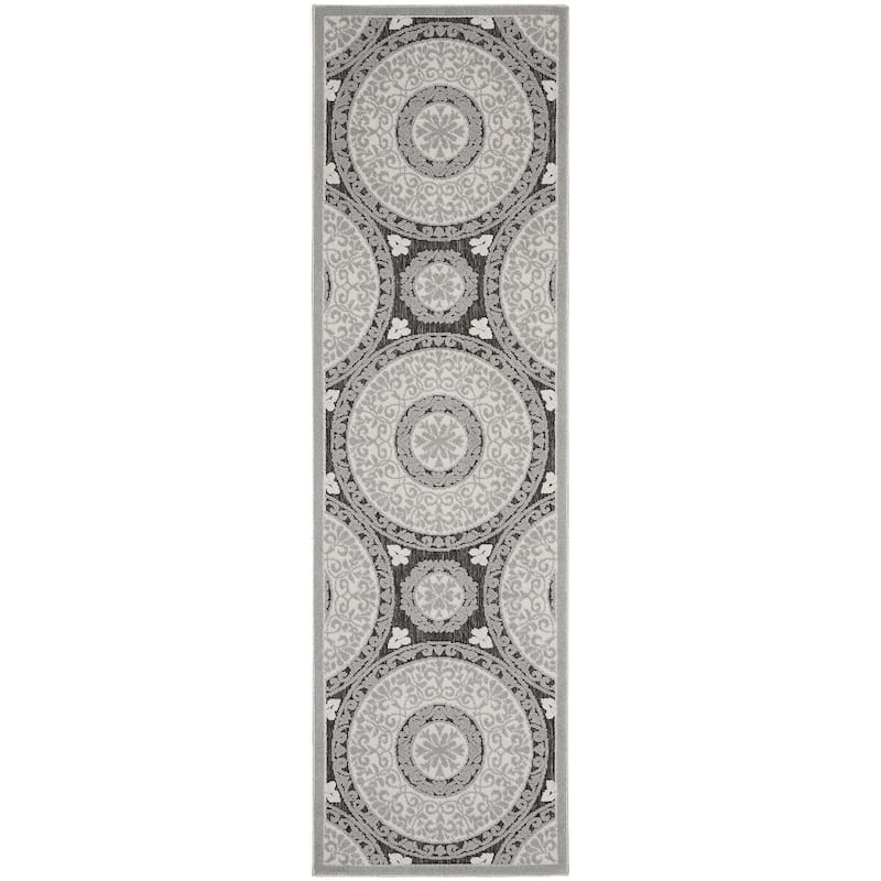 Nourison Calobra Boho Medallion Indoor Outdoor Area Rug