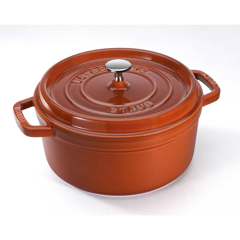 STAUB Cast Iron 2.75-qt Round Cocotte