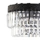 preview thumbnail 35 of 48, Gaines Crystal LED Chandelier, Polished Nickel/Clear by JONATHAN Y