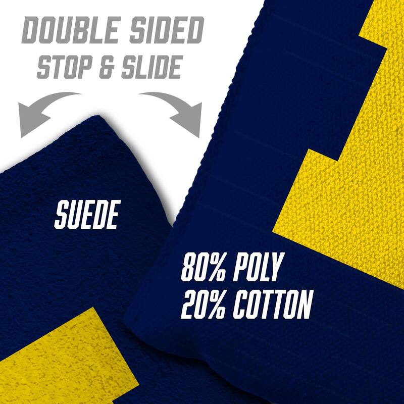 Michigan Wolverines NCAA Dual Sided Pro Stop & Slide Cornhole Bags