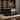 Kitchen Island and Office Desk, Ample Storage, Glass Cabinet & Drawers
