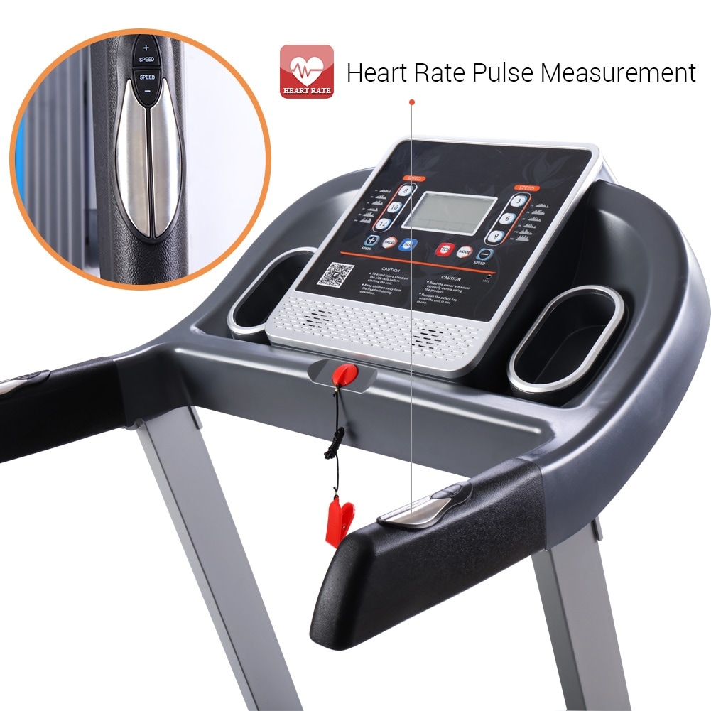 Folding Treadmill with Incline Calories Monitor