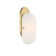 preview thumbnail 4 of 3, Minka Lavery 3701 Heathcote 10" Tall Bathroom Sconce with Etched Glass