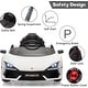 preview thumbnail 26 of 47, 12V Kids Ride On Car, Licensed Lamborghini Revuelto Electric Car for Kids