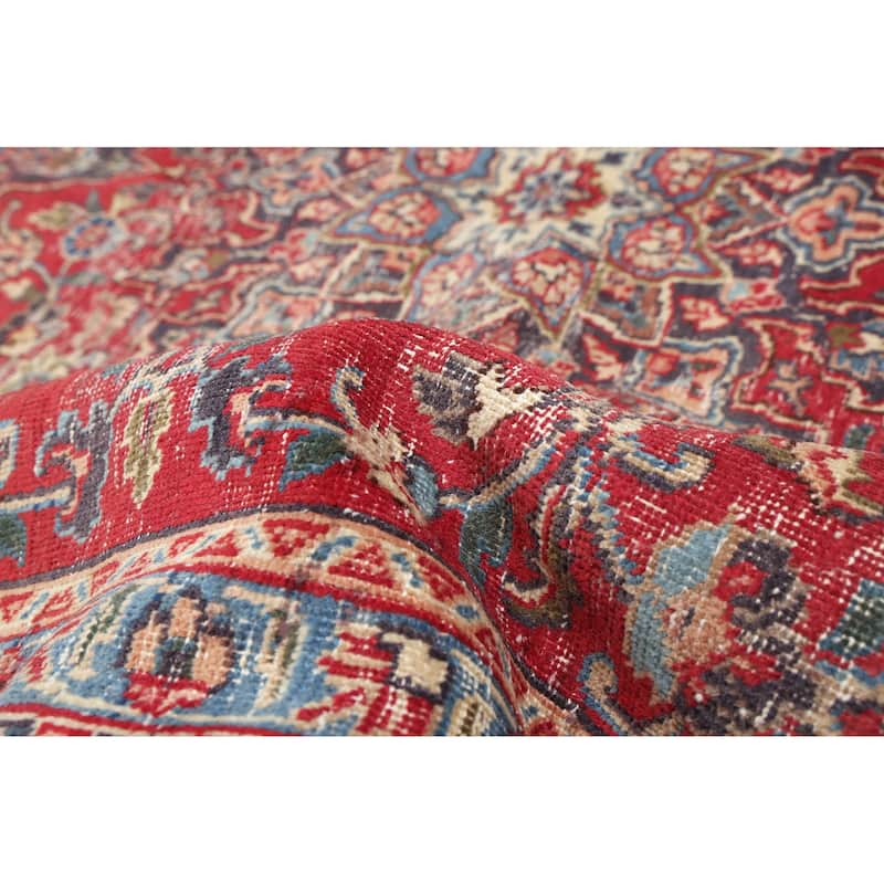ECARPETGALLERY Hand-knotted Antalya Vintage Red Wool Rug - 5'10 x 8'8