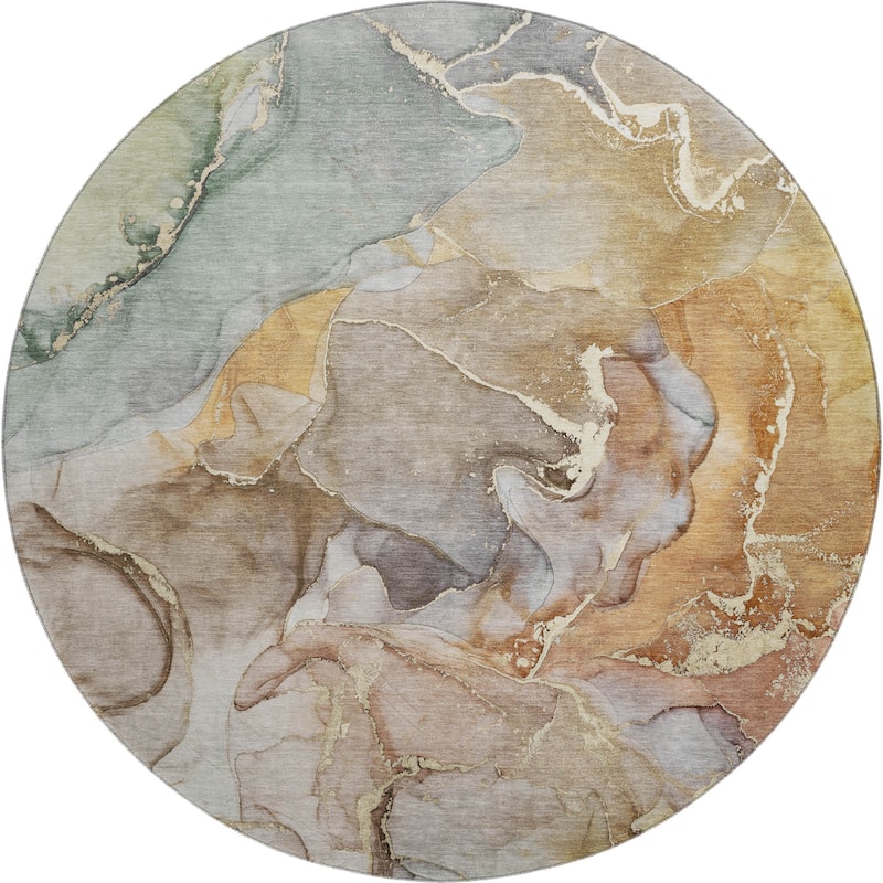 Premium Washable Super Soft Abstract Contemporary Mayfield Rug