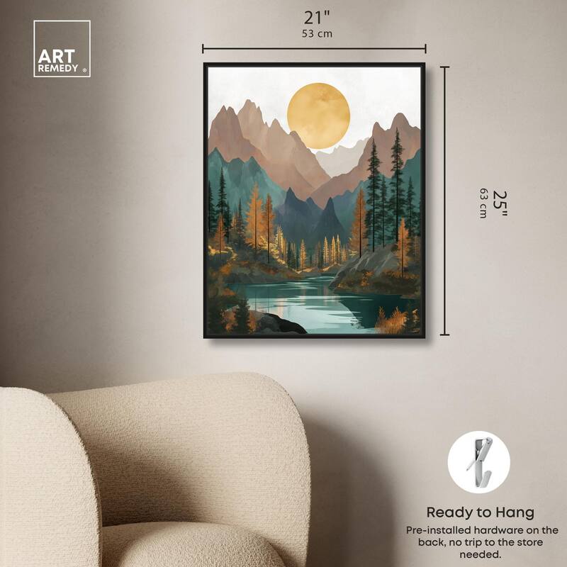 Secrets of the Lake II Canvas by Art Remedy