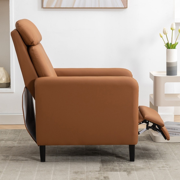 Modern PU Leather Recliner Chair for Living Room Bedroom Home