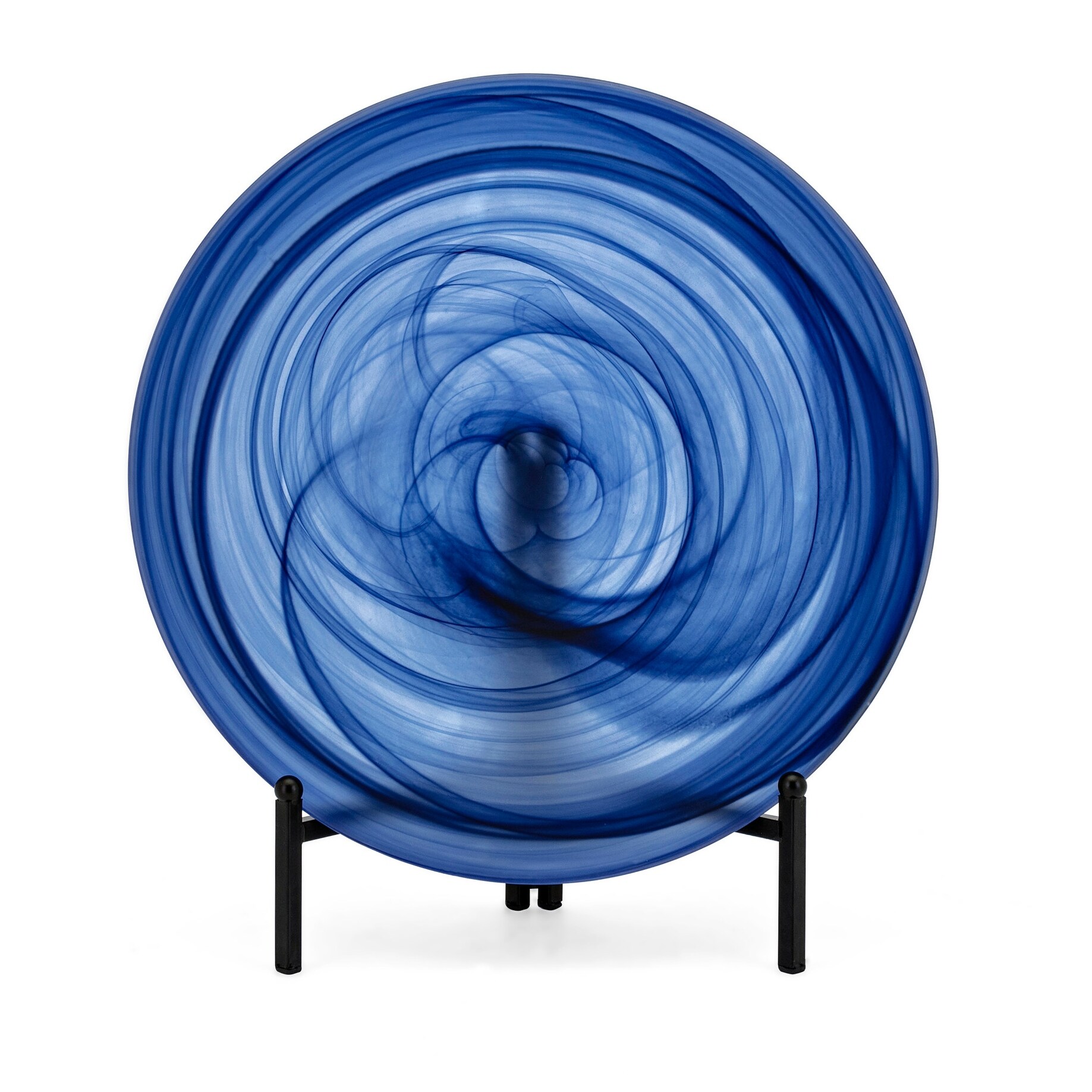 Shop Imax Home 83949 Nicolla Glass Decorative Plate With Stand