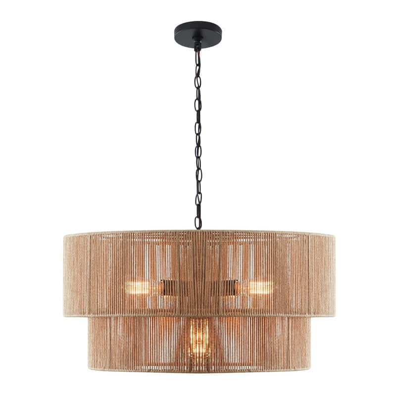KAWOTI 5-Light 4-Tiered Pendant Light