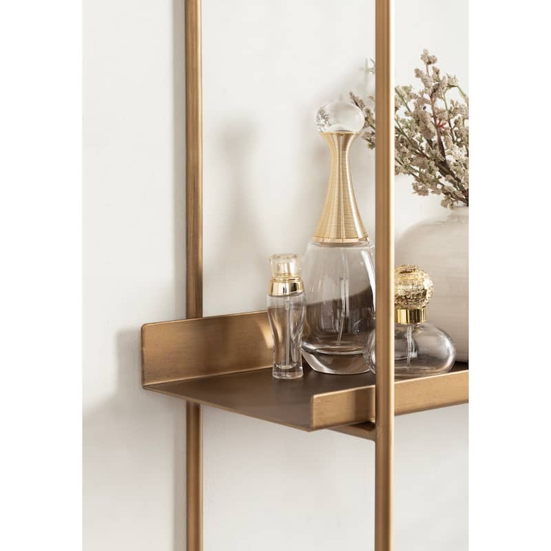 Kate and Laurel Dominic Tiered Wall Shelf