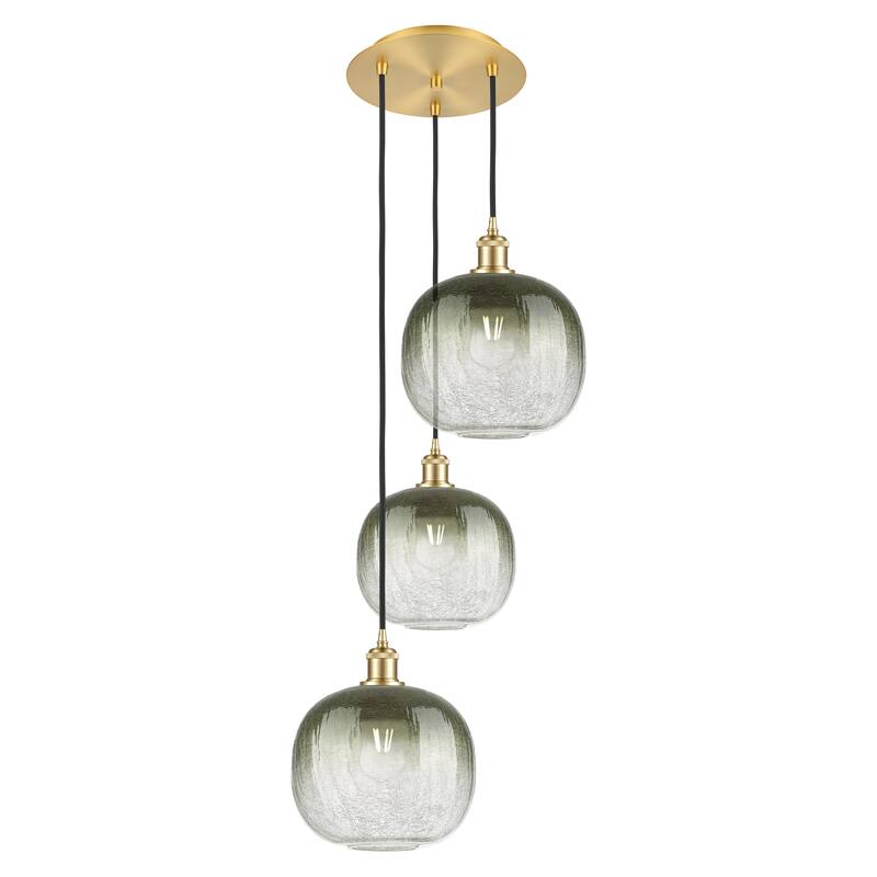 Innovations Lighting Endless Possibilities Ballston - Brookhaven Sphere - 3 Light 17" Cord Hung Multi Pendant