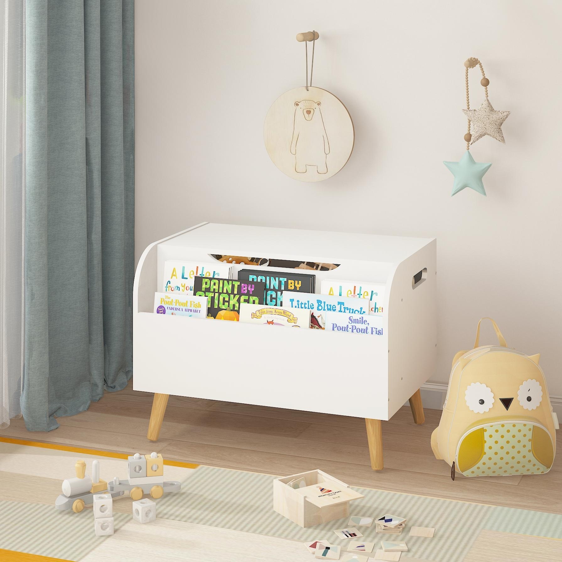 Childrens toy box 2025 bench