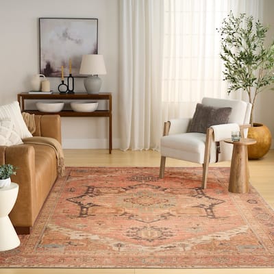 Nourison Vintage Washables Indoor only Persian Area Rug