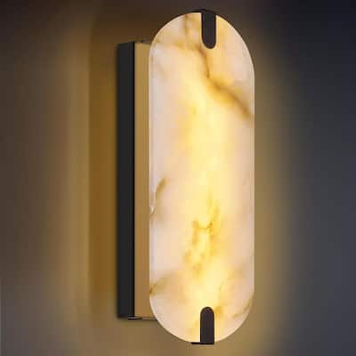 Led wall light gold dining roome light metal mount light