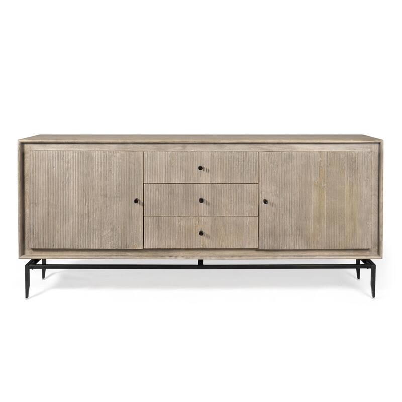 Camilo 69" Wide 3 Door Wood Sideboard - 69 x 16 x 31