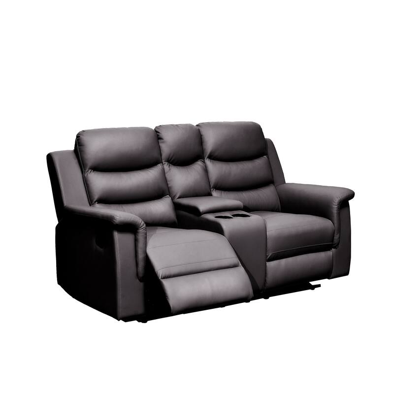 Reclining Loveseat With Middle Console Slipcover