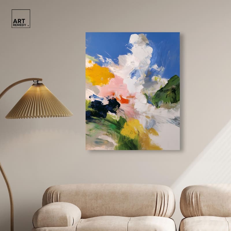 Clouds and Color II Canvas by Art Remedy, Gallery Wrapped