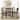 Signature Design by Ashley Langwest Counter Height Dining Table and 4 Barstools (Set of 5)