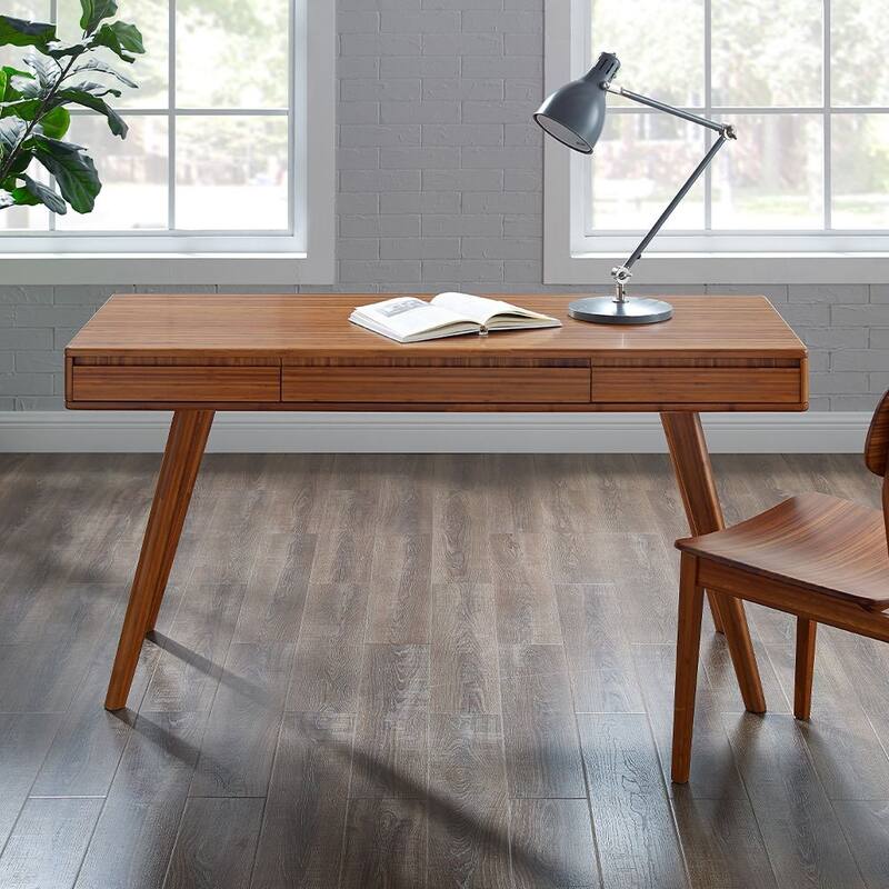 Dylan Writing Desk, Copper - Amber