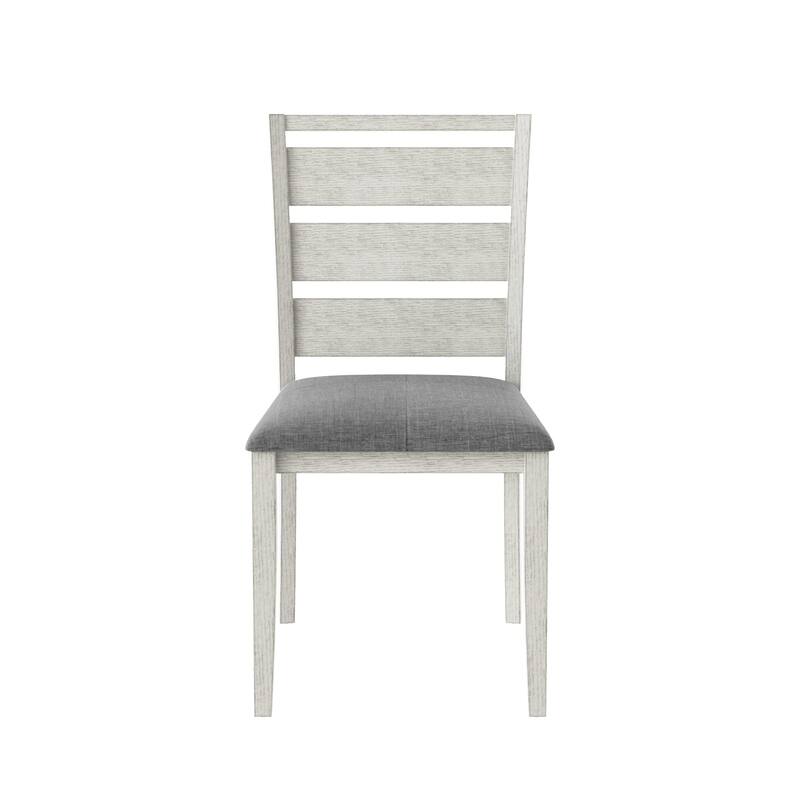 VECELO 47" Square Dining Table Set, Modern Dining Table and Chairs Set for 4-6 Person
