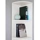 preview thumbnail 34 of 104, Q-Max 5-tier Wood Display Corner Bookcase