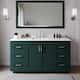 Option Green / White Quartz Top / Brushed Nickel Hardware