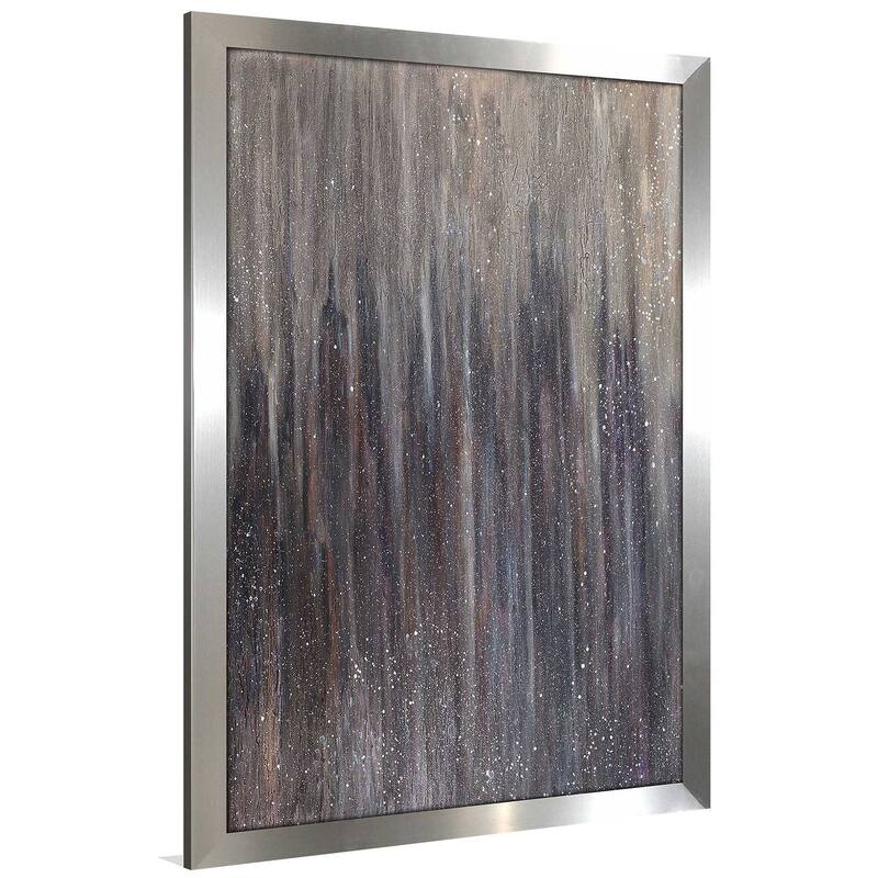 "Downtown Blizzard (Vertical)" Print on Acrylic