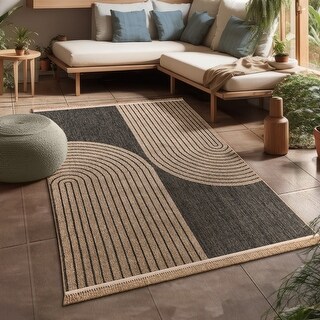 Campion Modern Geometric Indoor/Outdoor Area Rug - Bed Bath & Beyond ...